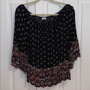 Long sleeve blouse